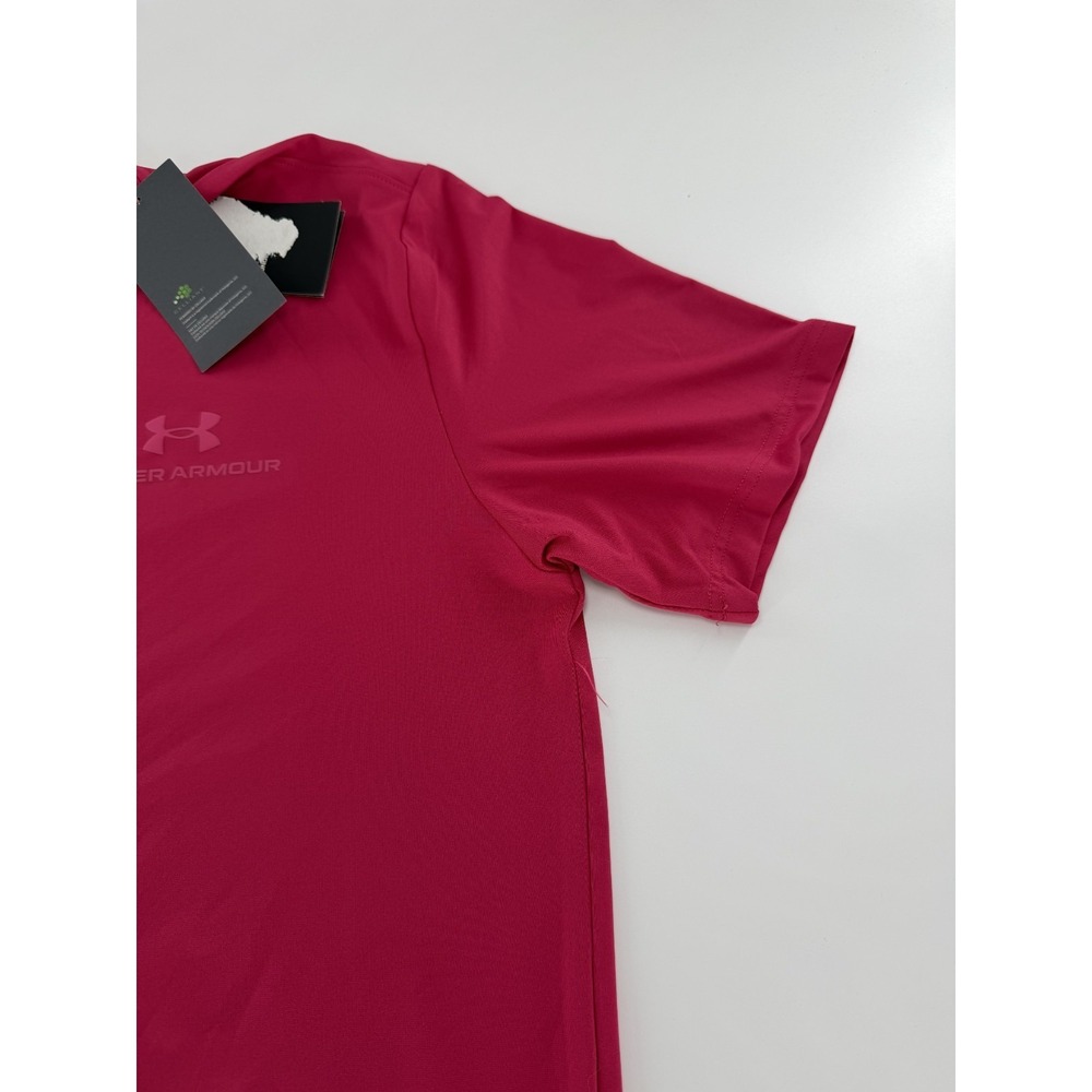 Under Armour Mens Vanish Rush Energy Shirt SZ S Shaded Fuchsia 1383973-681 NEW - Picture 3 of 9